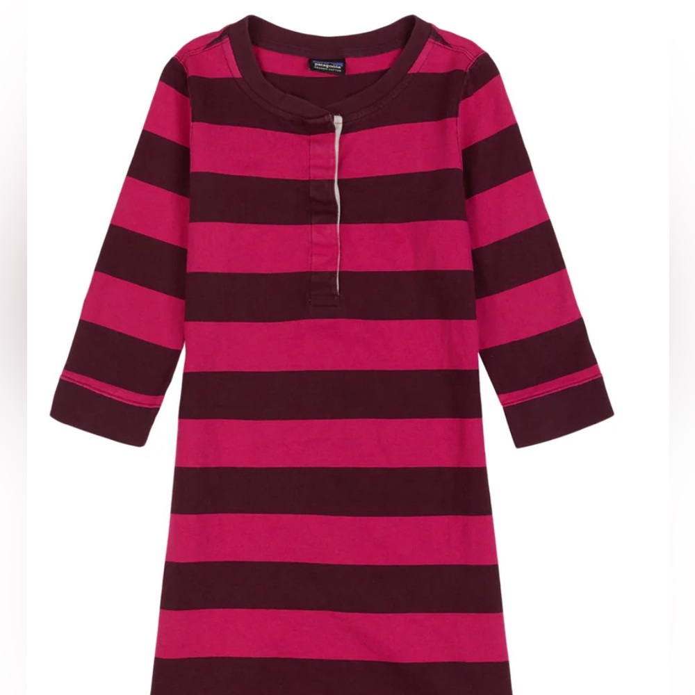 Patagonia Sender Stripe Barbiecore Dress